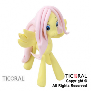 ADORNO MY LITTLE PONY FLOTHER SHY A. PORCELANA FRIA x 1